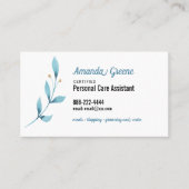 補助気に介護士 名刺 (正面)