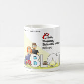 補助的なしみのクラスのマグ コーヒーマグカップ (中央)