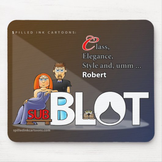 補助的なしみのマウスパッド マウスパッド (正面)