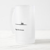 補助的なSwaggalicious フロストグラスビールジョッキ (正面左)