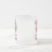 補助監督者のギフト(世界のベスト) フロストグラスマグカップ (中央)