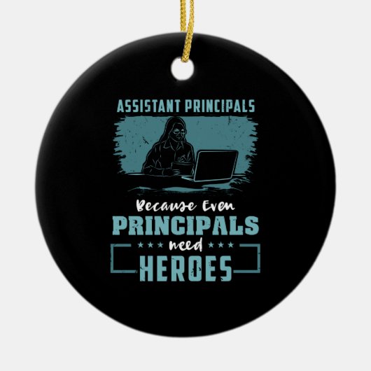 補助責任者 セラミックオーナメント (正面)