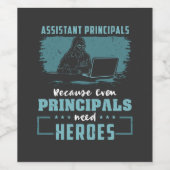 補助責任者 ワインラベル (シングルラベル)