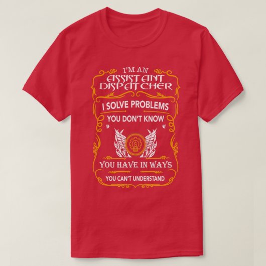 補助運航管理者 Tシャツ (デザイン正面)
