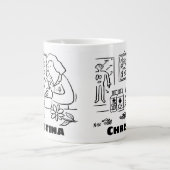 補完代替医療 ジャンボコーヒーマグカップ (正面)