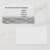 補強された鋼鉄基礎バー 名刺 (正面/裏面)