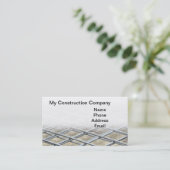 補強された鋼鉄基礎バー 名刺 (スタンド正面)