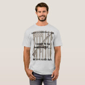 補正第2条を侵害しないよう支持する Tシャツ (正面フル)