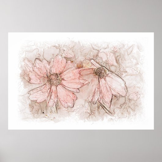 補液フローラ水色ID712 ポスター (正面)