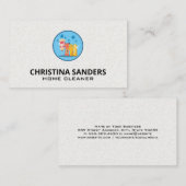 補給装置のクリーニング | クリーニングサービス 名刺 (正面/裏面)