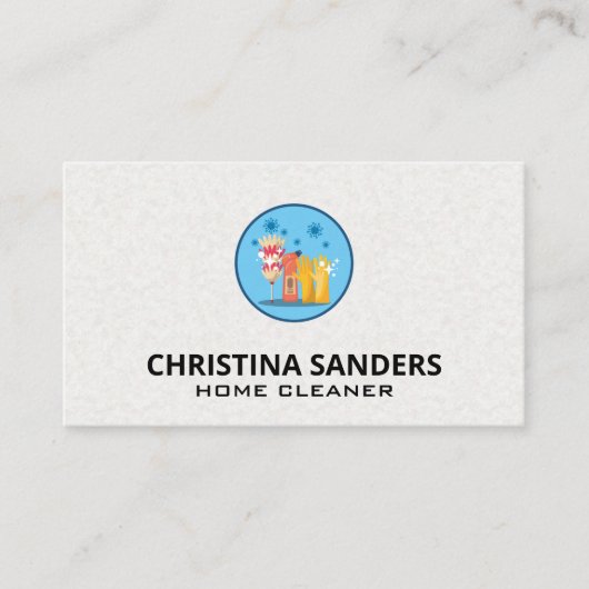 補給装置のクリーニング | クリーニングサービス 名刺 (正面)