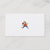 補聴器の子供 名刺 (裏面)