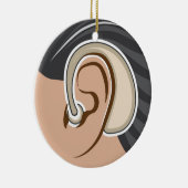 補聴器 セラミックオーナメント (右)