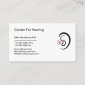補聴器ENT名刺 名刺 (正面)