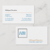 補色 名刺 (正面/裏面)