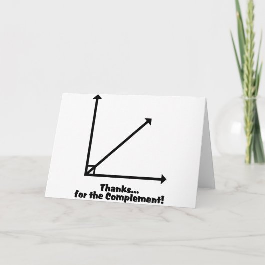 補足物をありがとう サンキューカード (正面)