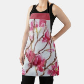 裸の枝さくらんぼ花 エプロン (インサイチュ)