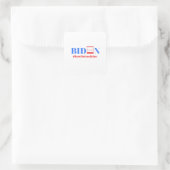 裸の棚バイデン氏空 スクエアシール (バッグ)