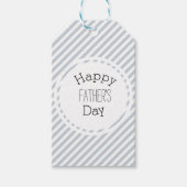 裸の父の日の贈り物ラベル ギフトタグ (正面)