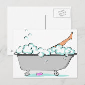 裸の脚 ポストカード (正面/裏面)