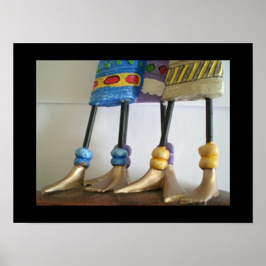 裸の足 ポスター (正面)