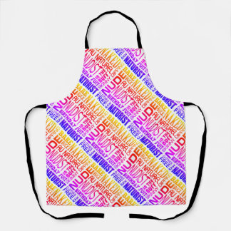 裸体、自然体/裸体 エプロン