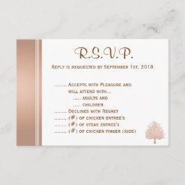 裸体R.S.V.P.の裸の木 出欠カード