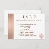 裸体R.S.V.P.の裸の木 出欠カード (正面/裏面)