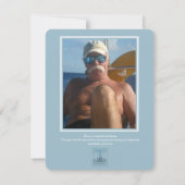 裸木葬儀写真サンキューカードカスタムフィン サンキューカード (裏面)