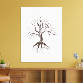 裸木 キャンバスプリント (インサイチュ (リビング))
