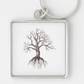 裸木 キーホルダー (正面)