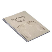 裸足のプリントインサンド ノートブック (右側)