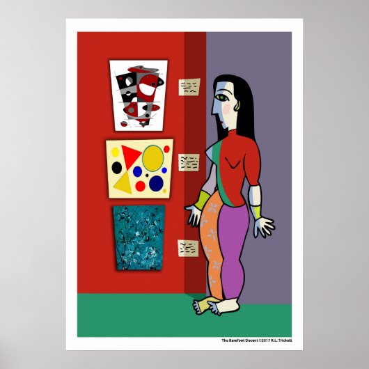 裸足の文書 ポスター (正面)