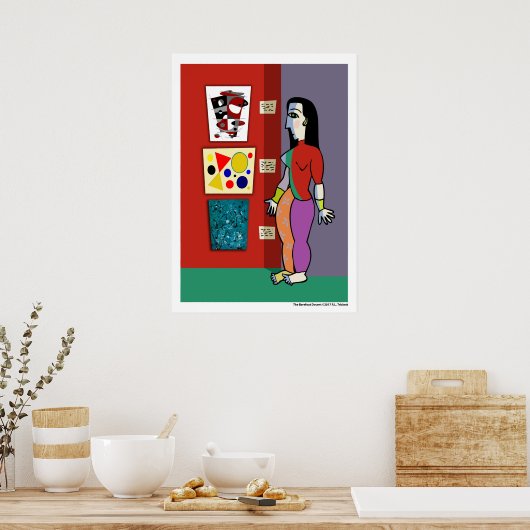 裸足の文書 ポスター (キッチン)