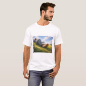 裸足の男性 Tシャツ (正面フル)