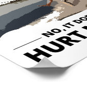 裸足スキー水上スポーツモーターボート ポスター (角)