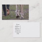 裸足トリマー 名刺 (正面/裏面)