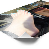 裸足リフレクションフォトプリント フォトプリント            (角)