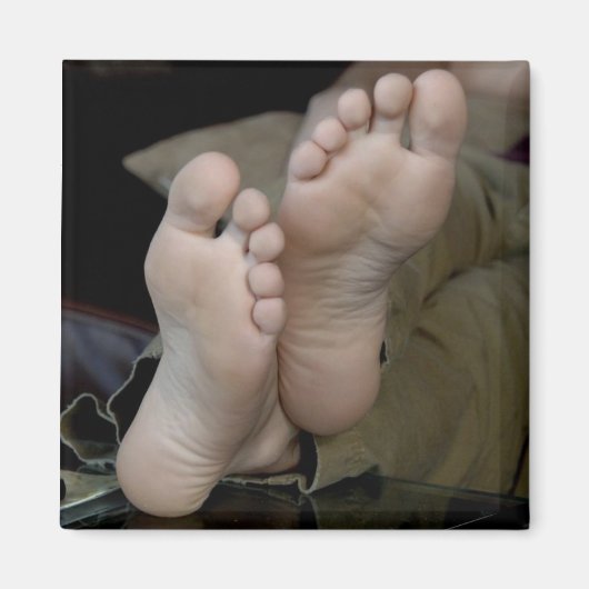 裸足足磁石 マグネット (正面)