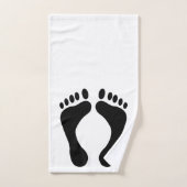 裸足 バスタオルセット (ハンドタオル)