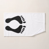 裸足 バスタオルセット (ハンドタオル)