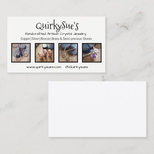 製カスタマイズ品写真4枚の名刺 名刺 (正面/裏面)