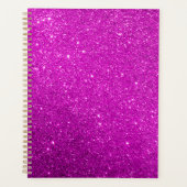 製カスタムソフトカバープランナー&オーガナイザーグリッター プランナー手帳 (正面)