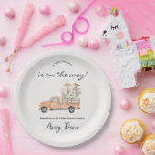 製カスタム秋カボチャ赤ちゃんシャワー ペーパープレート (パーティー)