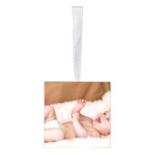 製パーソナライズされたカスタム造 キューブオーナメント (右)