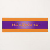 製パーソナライズされたカスタム造 – テンプレートエリザベス4 ヨガマット (裏面(横))