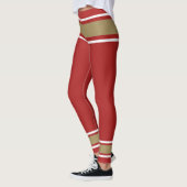 製パーソナライズされたカスタム造 レギンス (左)