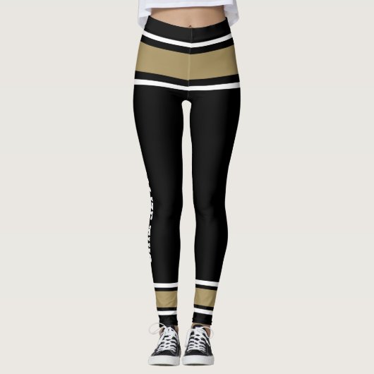 製パーソナライズされたカスタム造 レギンス (正面)