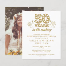 製作中の予算 50周年記念写真招待