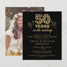 製作中の予算 50周年記念写真招待